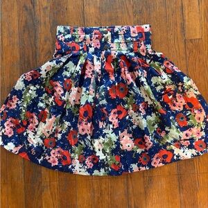 Anthropologie Floral Skirt - Size 0